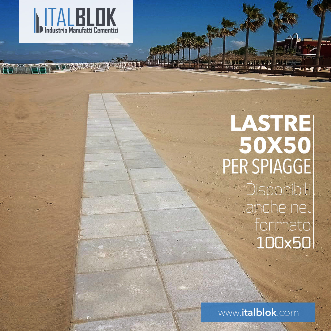 lastre per spiagge